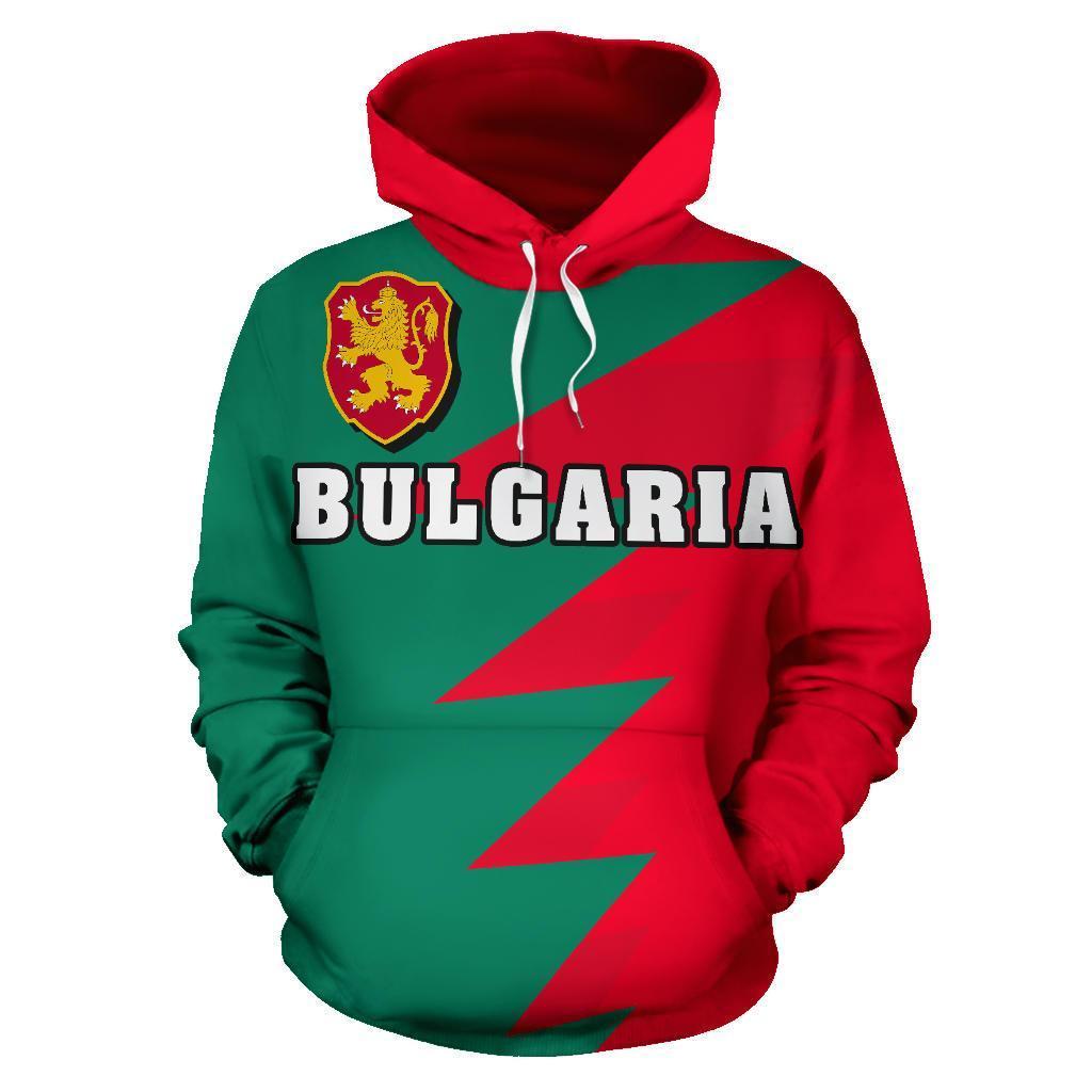 Bulgaria Sport Flag Hoodie - Tooth Style 01-Apparel-NNK-Hoodie-S-Vibe Cosy™