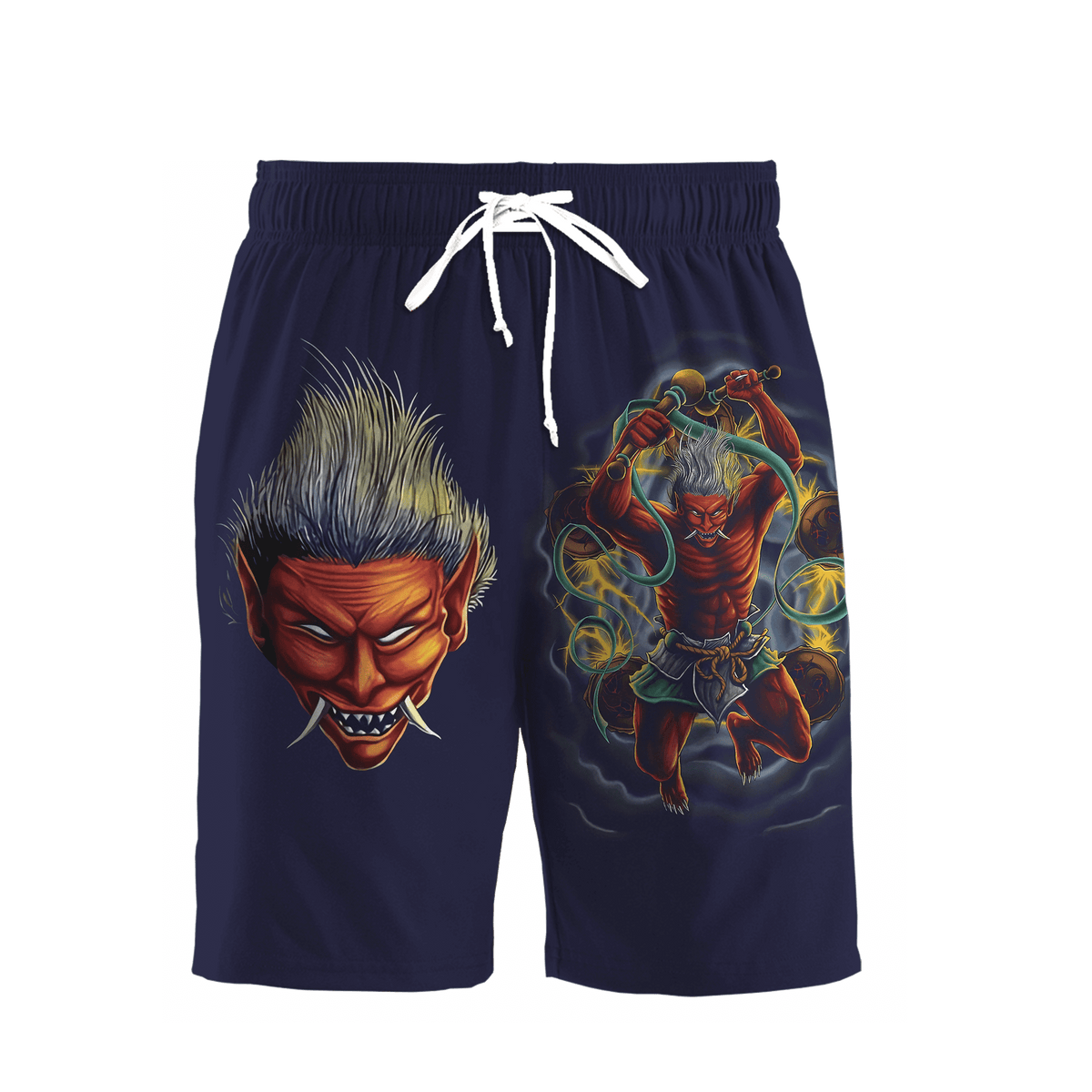 Japan Mythology Raijin 3D All Over Printed Unisex Shirts