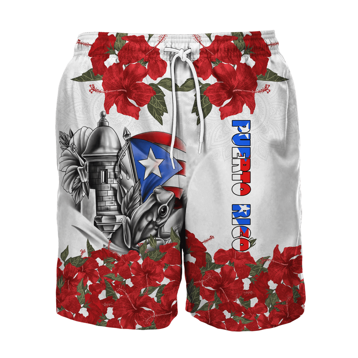 Puerto Rico Combo T-Shirt And Board Short MH24022104