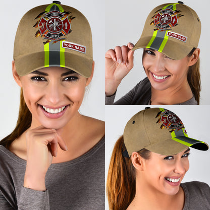 Customize Name Firefighter Classic Cap