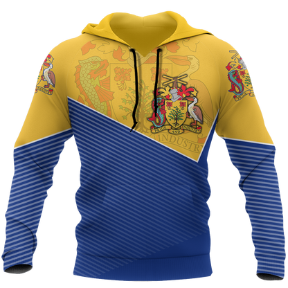 Barbados Hoodie - Stroke Style-Apparel-PL8386-Hoodie-S-Vibe Cosy™