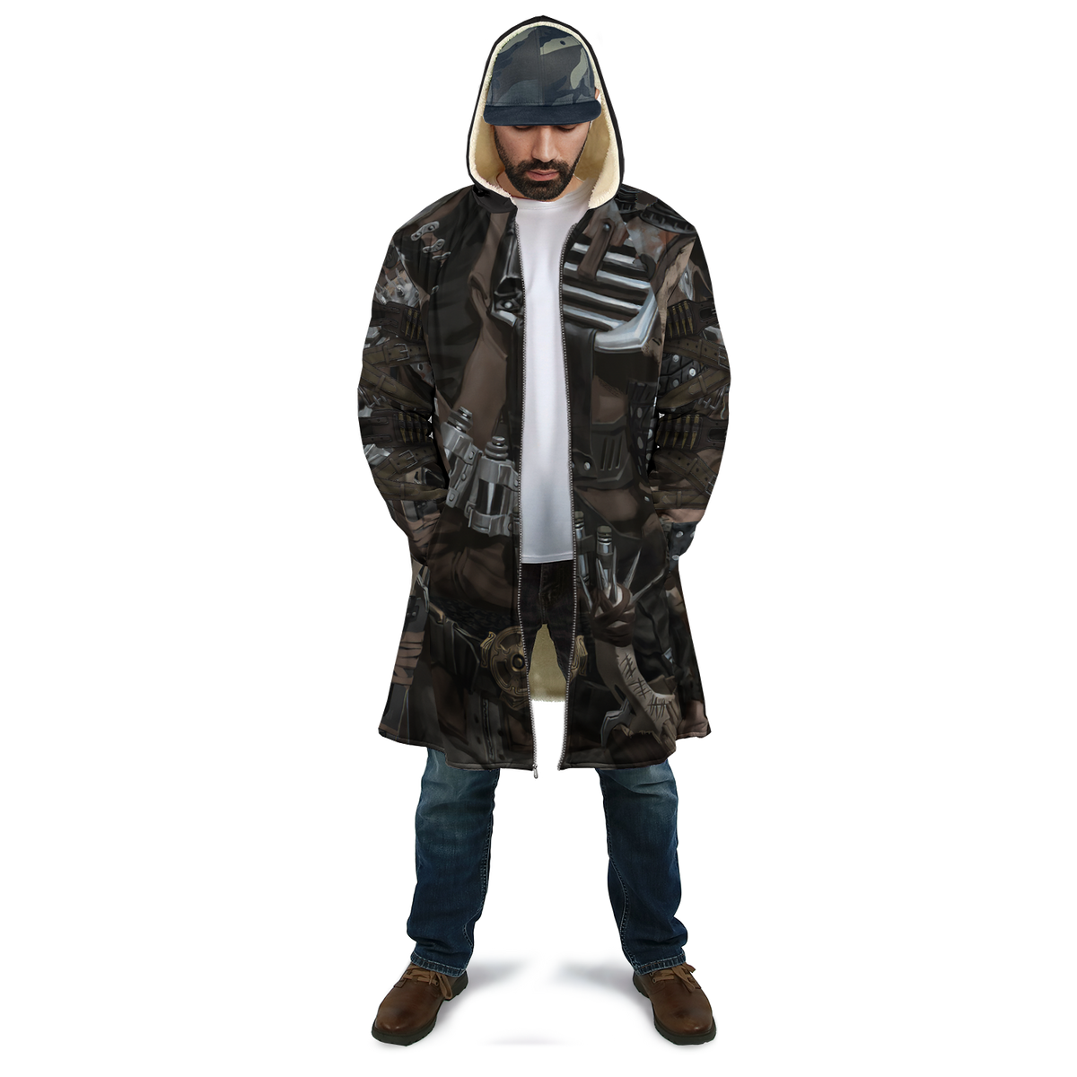 Native Cowboy Jacket 3D Cosplay Deluxe Hoodie Special Version DD15102103