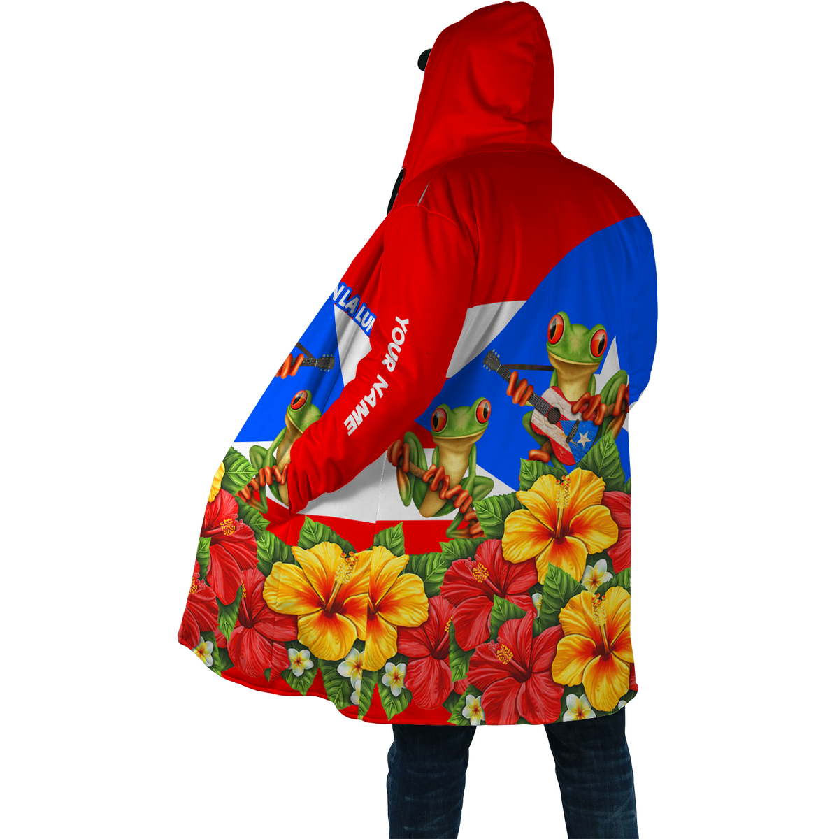 Customize Name Puerto Rico Cloak For Men And Women MH24032101.S1