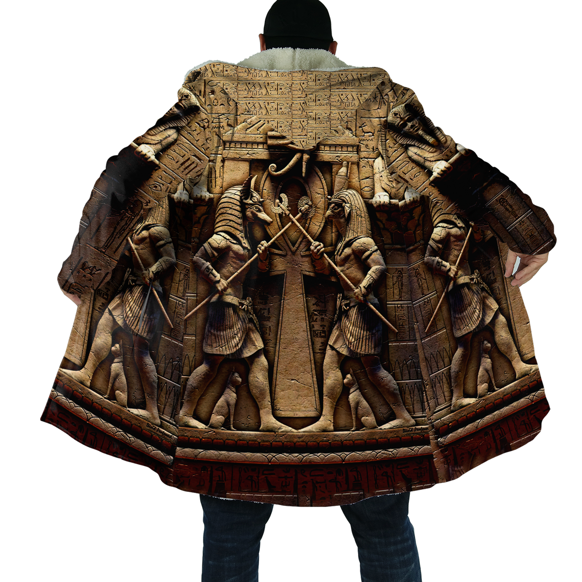 Anubis Ancient Egyptian Mythology Culture unisex 3D printed Coat