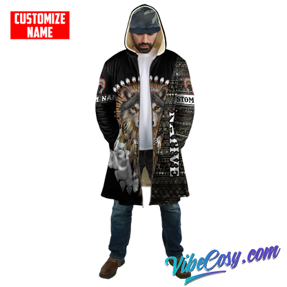 Customized Name Native American 3D All Over Printed Unisex Shirts