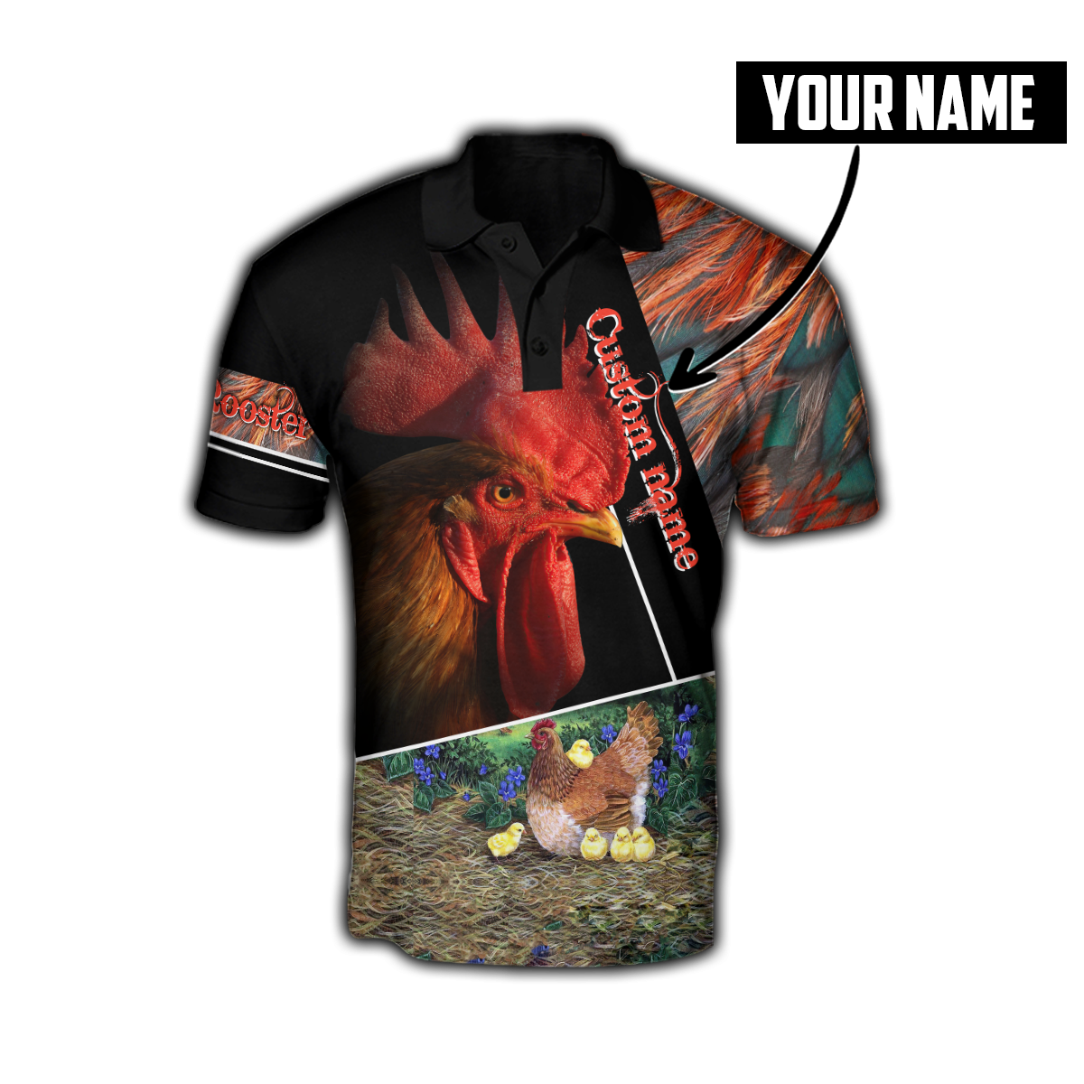 Premium Hunting for Hunter Custom Name 3D Printed Unisex Shirts