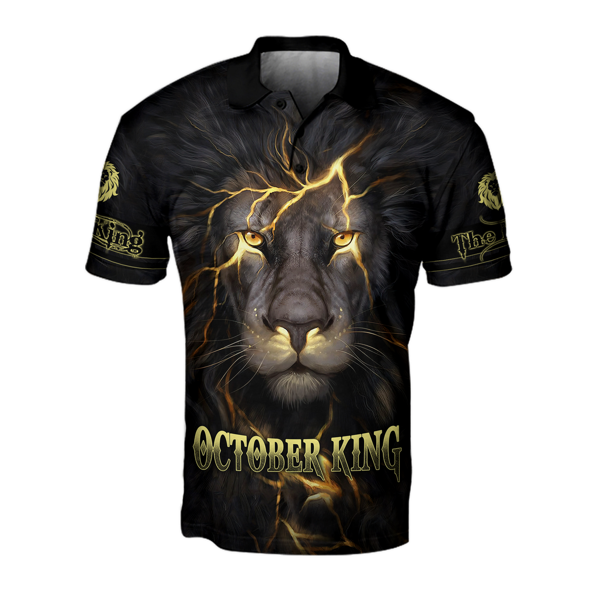 October Lion 3D All Over Printed Unisex Shirts Pi21012110