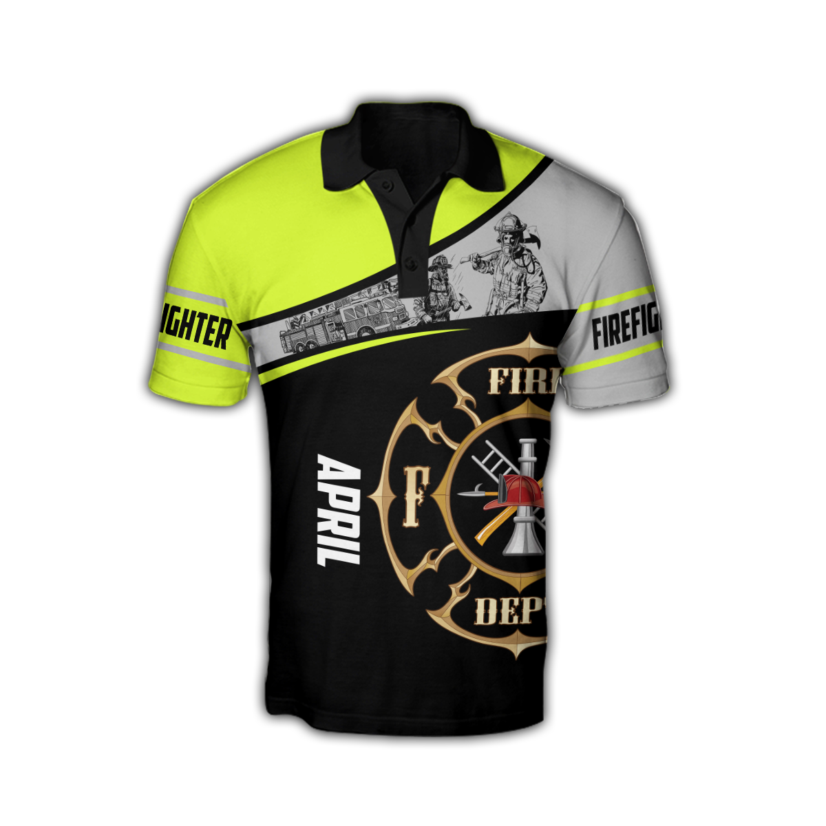 April Firefighter Hoodie For Men And Women MH28012116