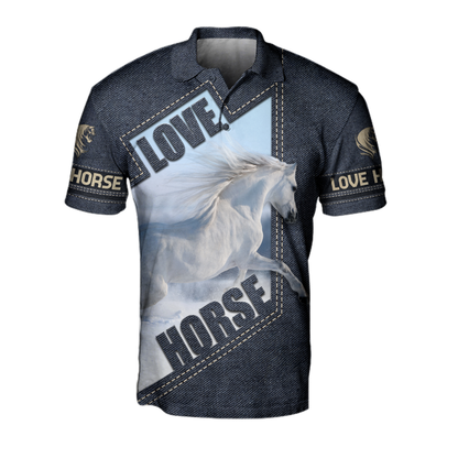 Love Horse  3D All Over Printed Shirts Pi112094XT