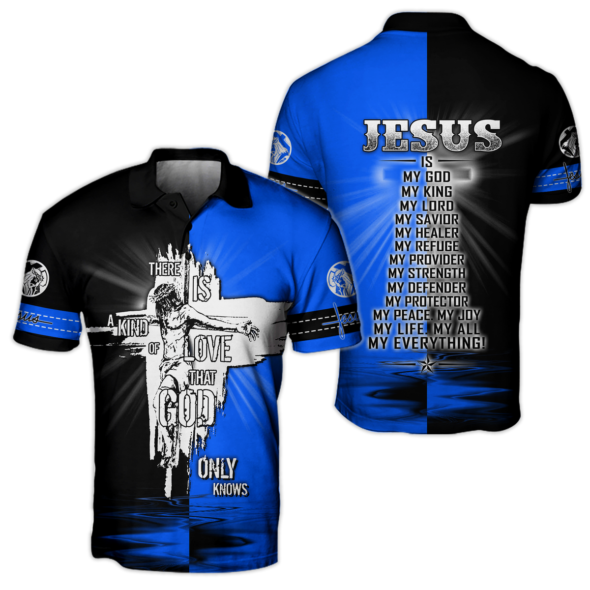 Jesus-There Is  A Kind Of Love That God Only Knows Jesus 3D All Over Printed Shirts