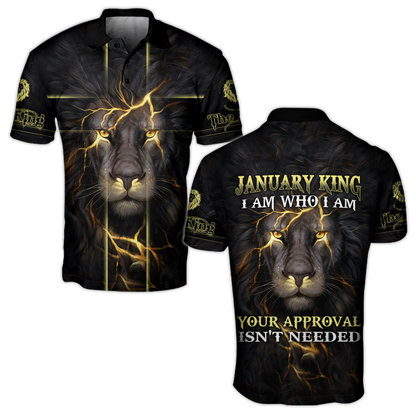 January King 3D All Over Printed Shirts Pi02102001S1