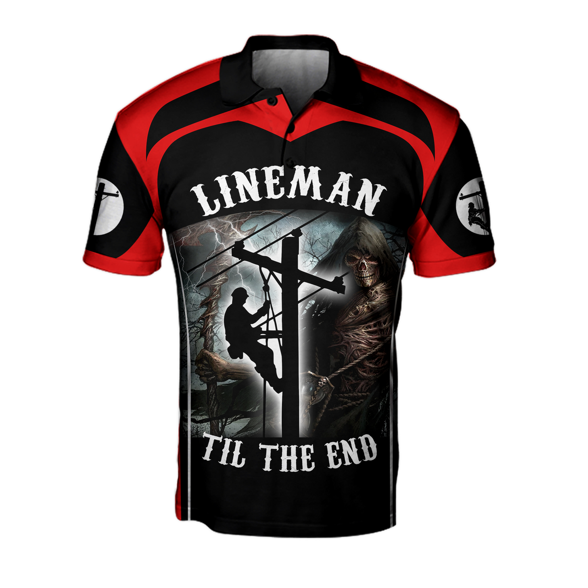 Premium Unisex All Over Printed Lineman Shirts MEI