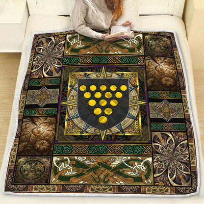 Celtic 3D All Over Printed Quilt