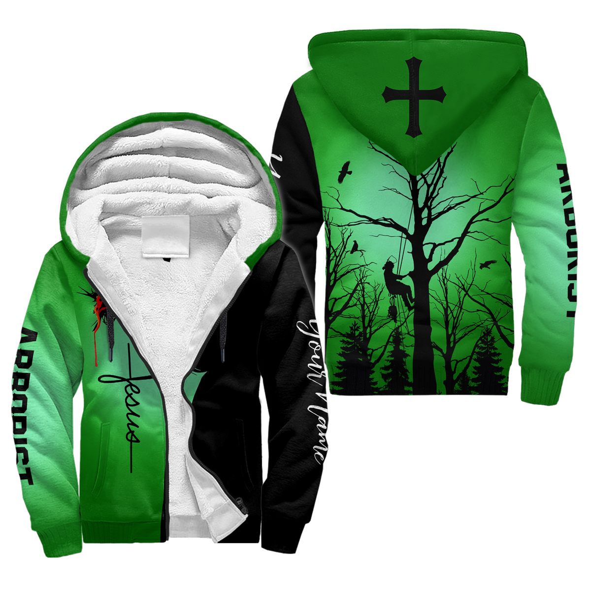 Premium Jesus Arborist Unisex 3D All Over Printed Shirts MEI