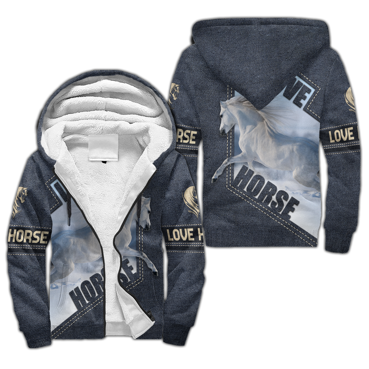 Love Horse  3D All Over Printed Shirts Pi112094XT
