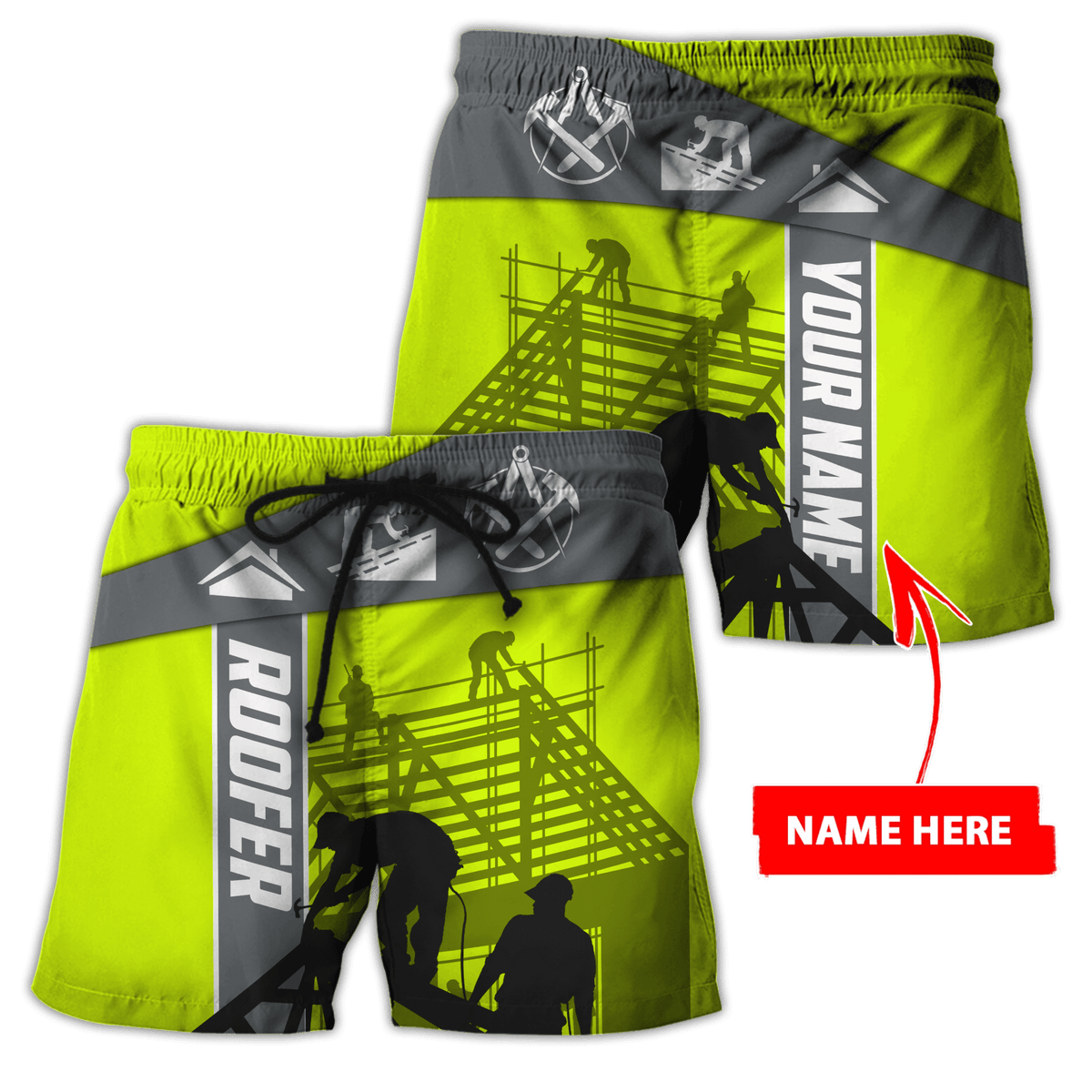 Customize Name Roofer 3D All Over Printed Unisex Shirts Pi22042101