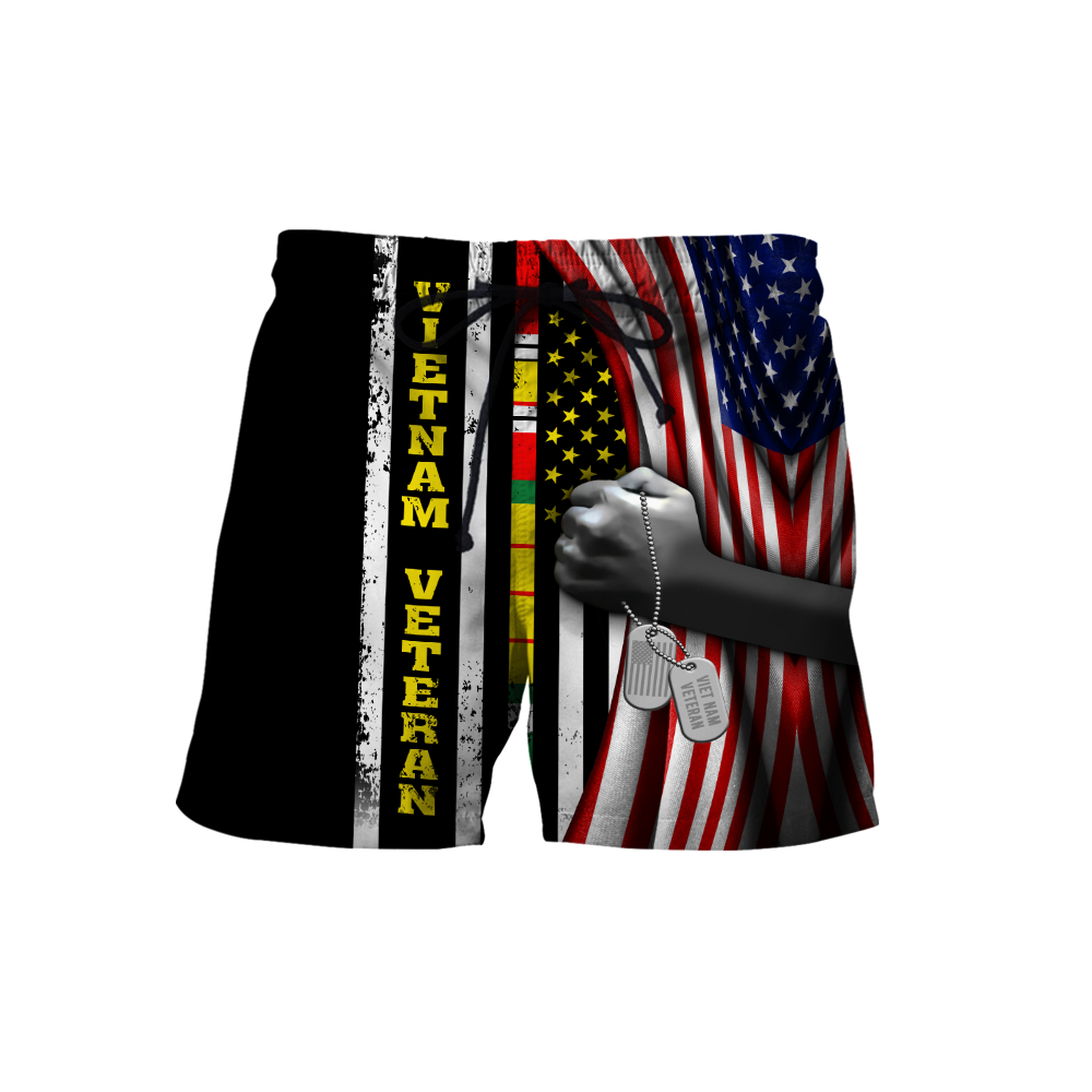 Viet Nam Veteran 3D All Over Printed Unisex Shirts