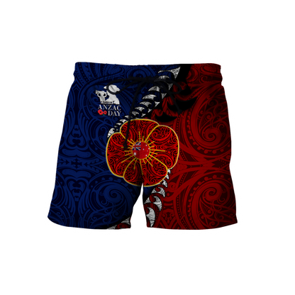 Anzac day poppy flower lest we forget custom name 3d print shirts