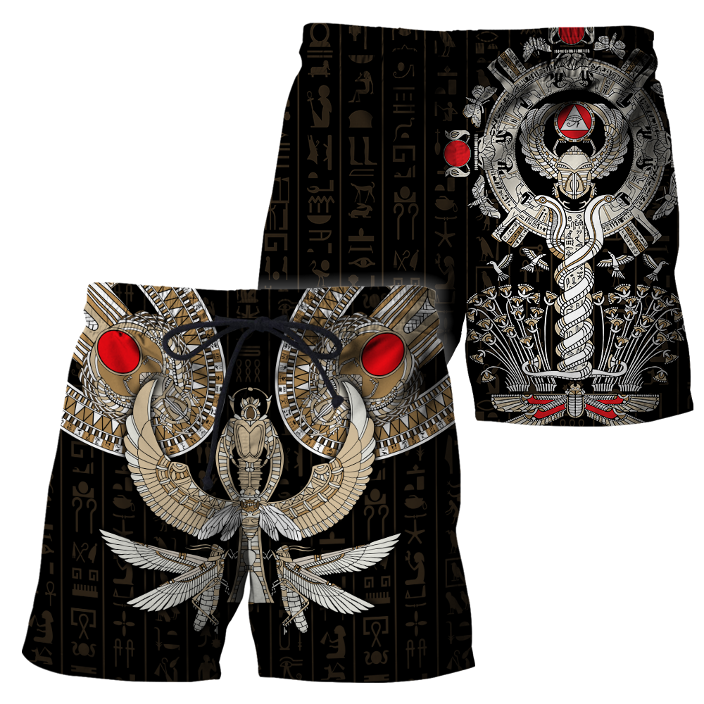 Ancient Egypt ver2 Painting Pattern 3D Tattoo Printed Shirts