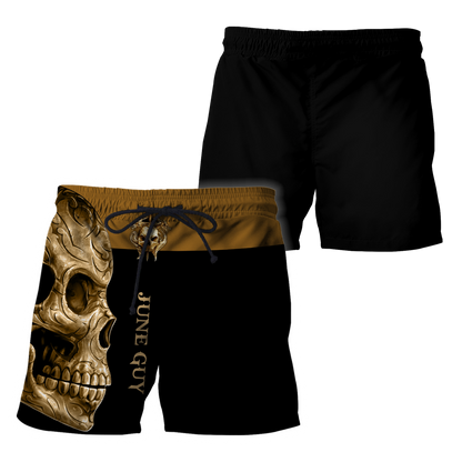 June Guy Skull 3D All Over Printed Unisex Hoodie