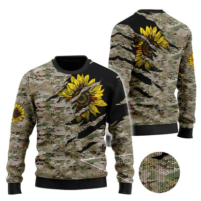 New Mexico Sunflower Camo 3D All Over Printed Unisex Shirts