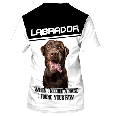 Labrado Retriever - Best Friend 3D Unisex Shirts