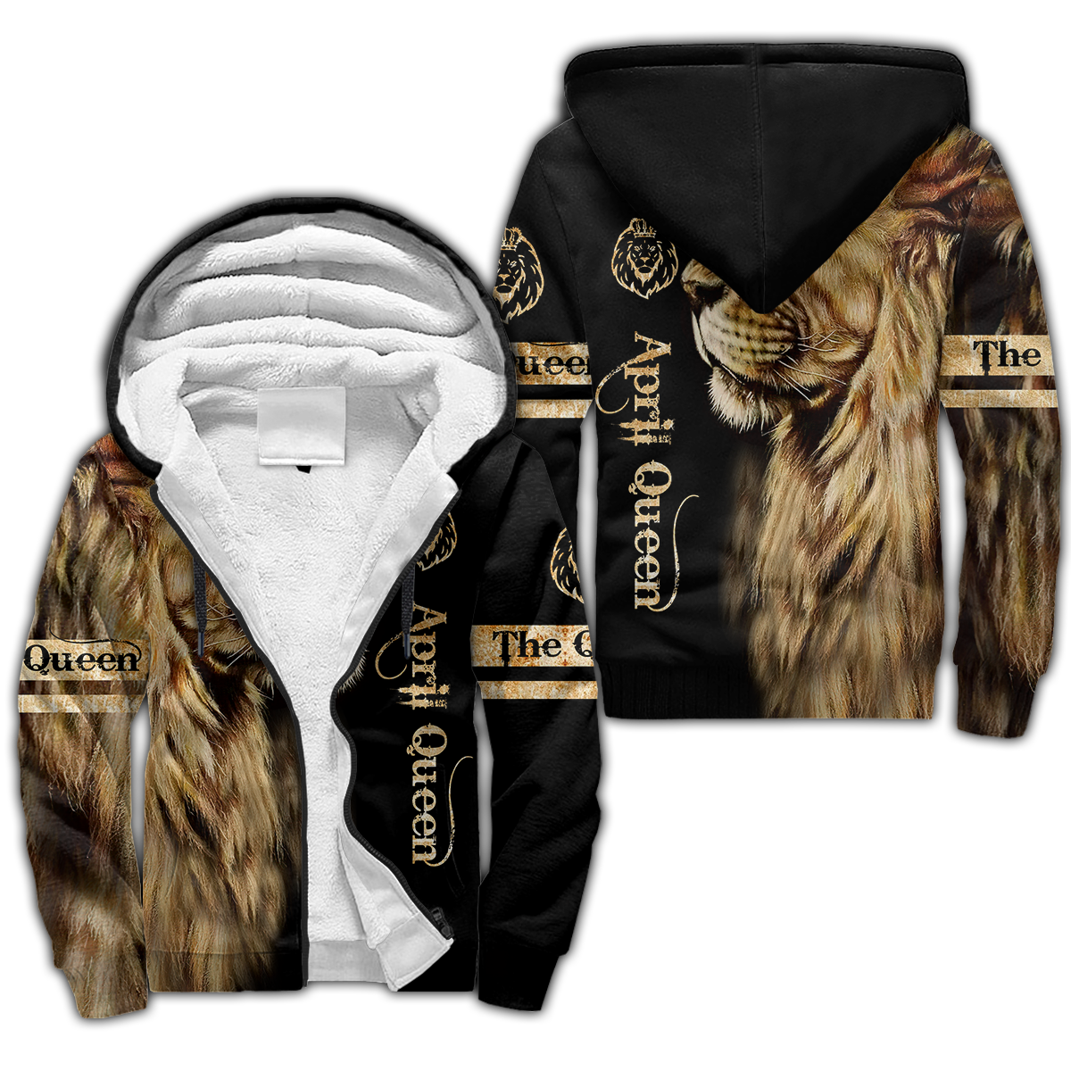 April Lion Queen 3D All Over Printed Shirt for Women