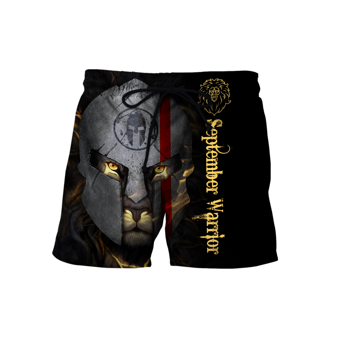 September Spartan Lion Warrior 3D All Over Printed Unisex Shirts