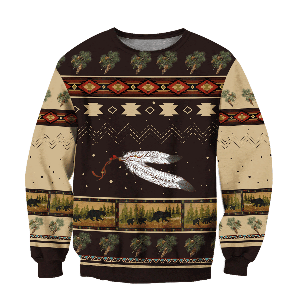 Premium Native American All Over Printed Shirts For Men And Women MEI