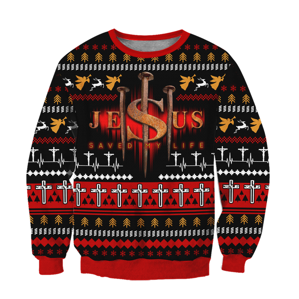Premium Christian Jesus Catholic 3D Printed Unisex Shirts
