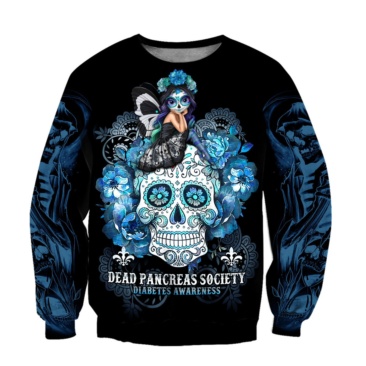 Diabetes 3d hoodie shirt for men and women HG HAC210301-Apparel-HG-Sweater-S-Vibe Cosy™
