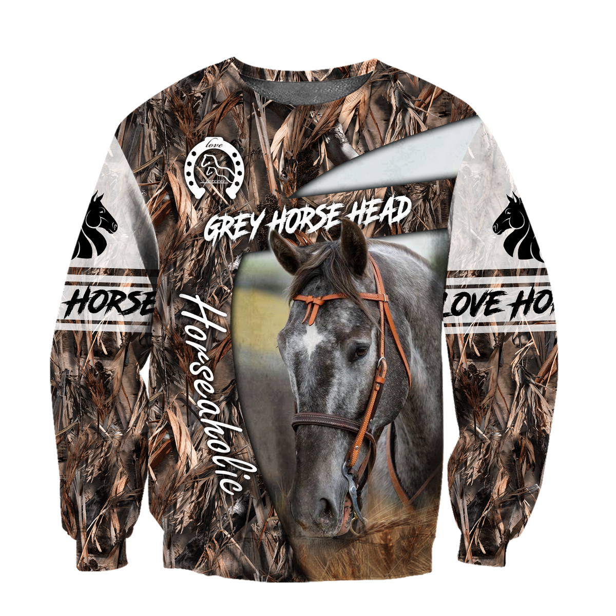 Love Horse 3D All Over Printed Shirts Pi080502-Apparel-TA-Hoodie-S-Vibe Cosy™