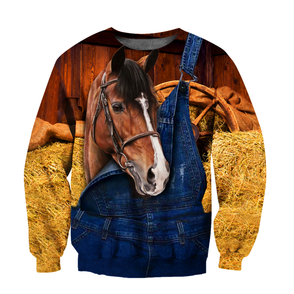 Baby Horse Hoodie T-Shirt Sweatshirt for Men and Women Pi180201-Apparel-NM-Sweater-S-Vibe Cosy™