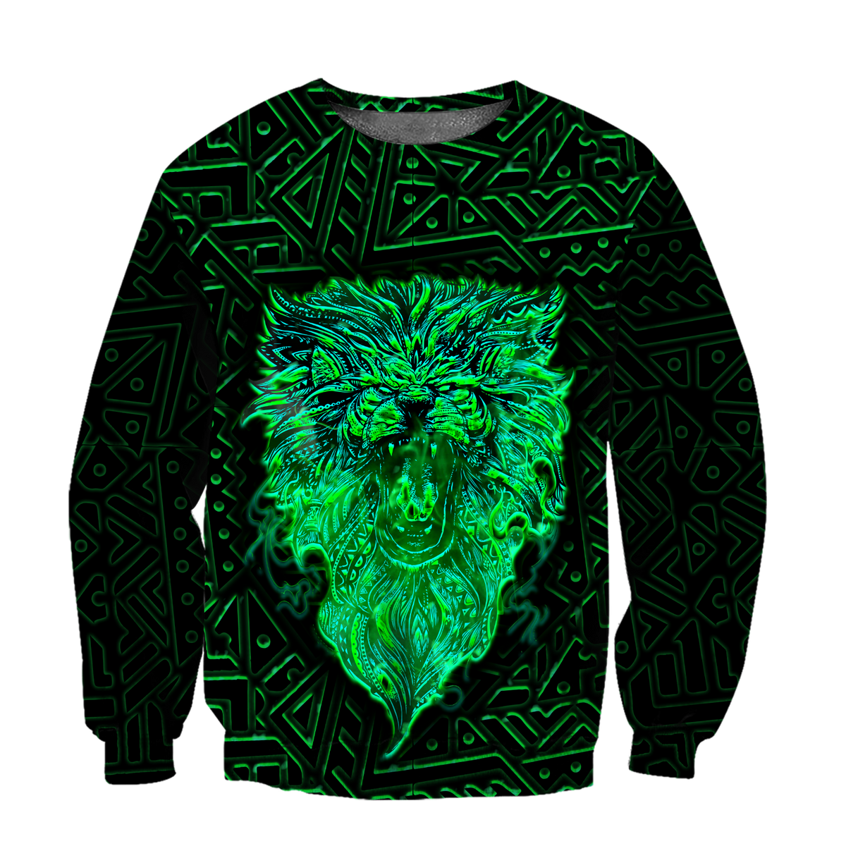 New zealand lion maori reggae 3d all over printed shirt and short for man and women-Apparel-PL8386-Sweatshirt-S-Vibe Cosy™