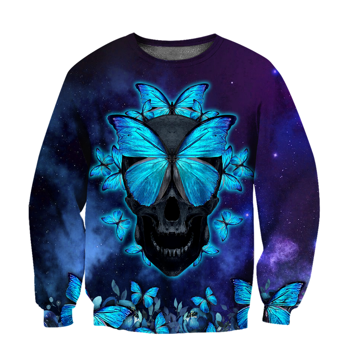 Love Skull 3D all over printed for man and women QB06052001-Apparel-PL8386-Sweatshirt-S-Vibe Cosy™