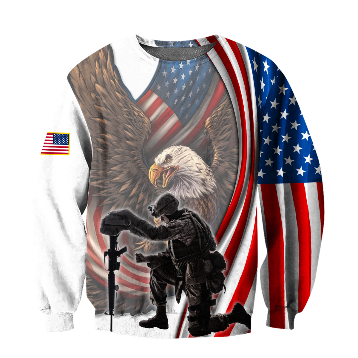 If You Haven't Risked Coming Home Under A Flag US Veteran 3D All Over Printed Shirts For Men and Women