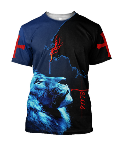 Premium Jesus 3D All Over Printed Unisex Shirts