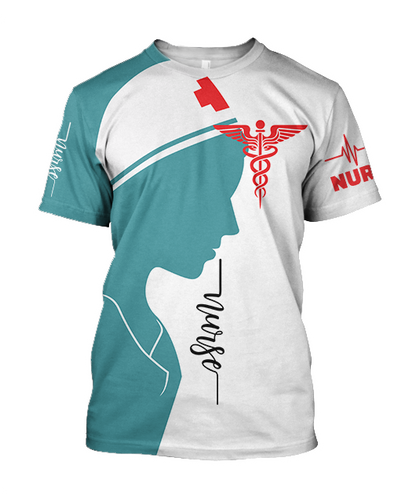 Beautiful Nurse 3D All Over Printed Shirts For Men and Women-Apparel-TT-T-Shirts-S-Vibe Cosy™