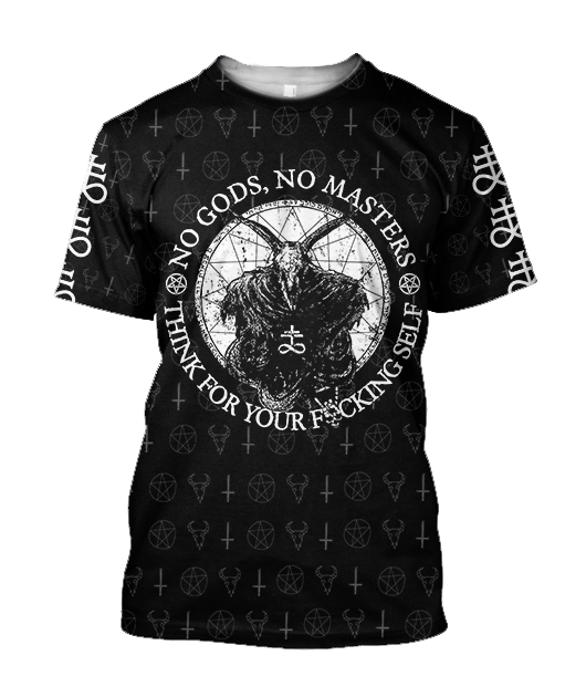 Satanic Tribal 3D All Over Printed Hoodie JJ09062003-Apparel-MP-T shirt-S-Vibe Cosy™