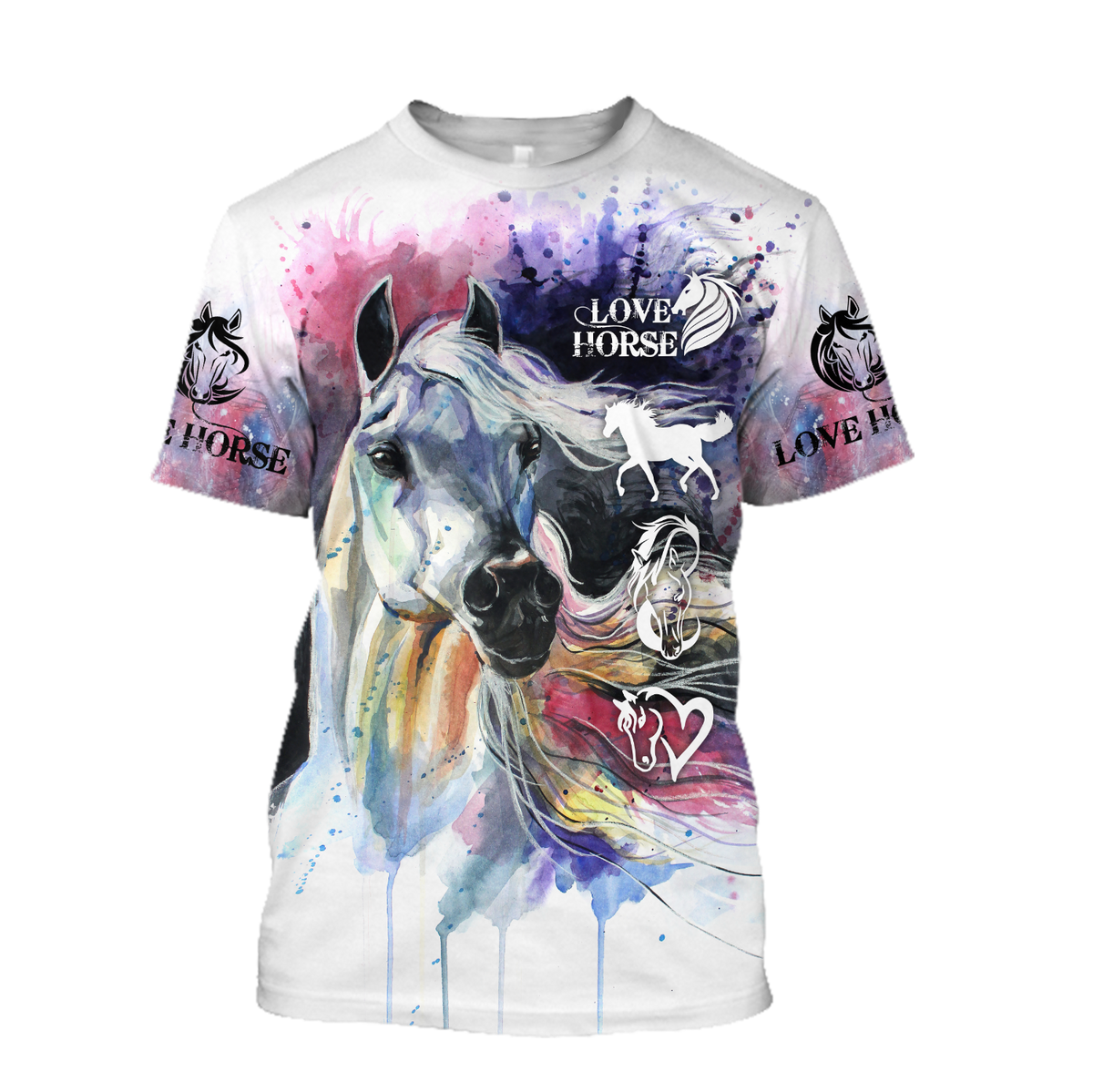 Beautiful Horse 3D All Over Printed Hoodie For Men And Women TR1411204