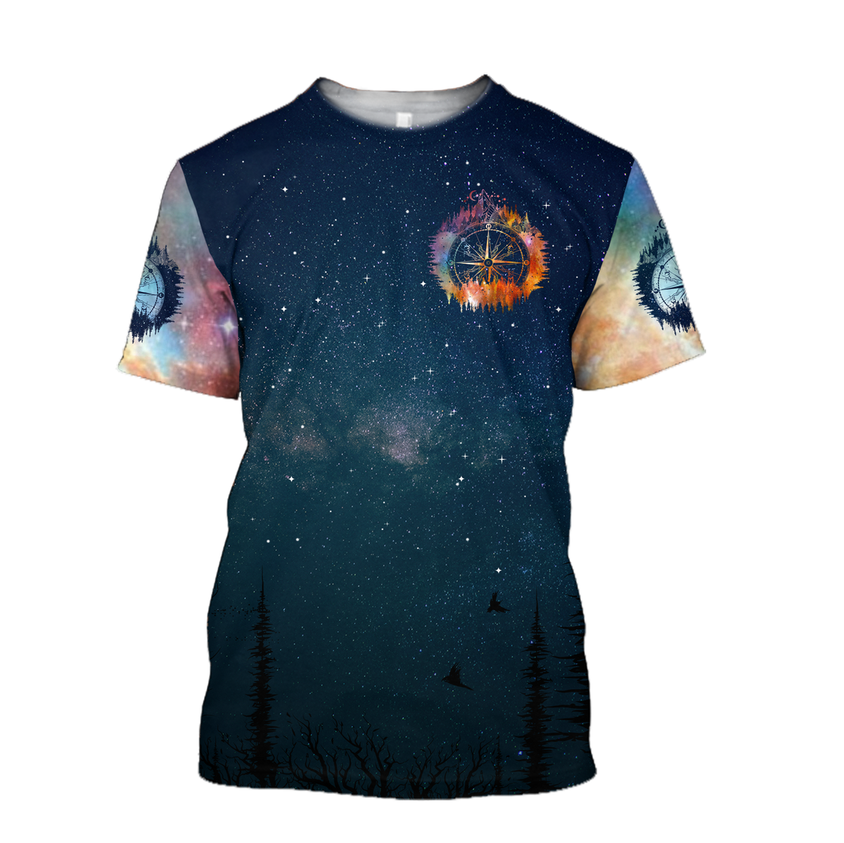 CAMP INTO GALAXY HOODIE HG12820-Apparel-HG-T-SHIRT-S-Vibe Cosy™