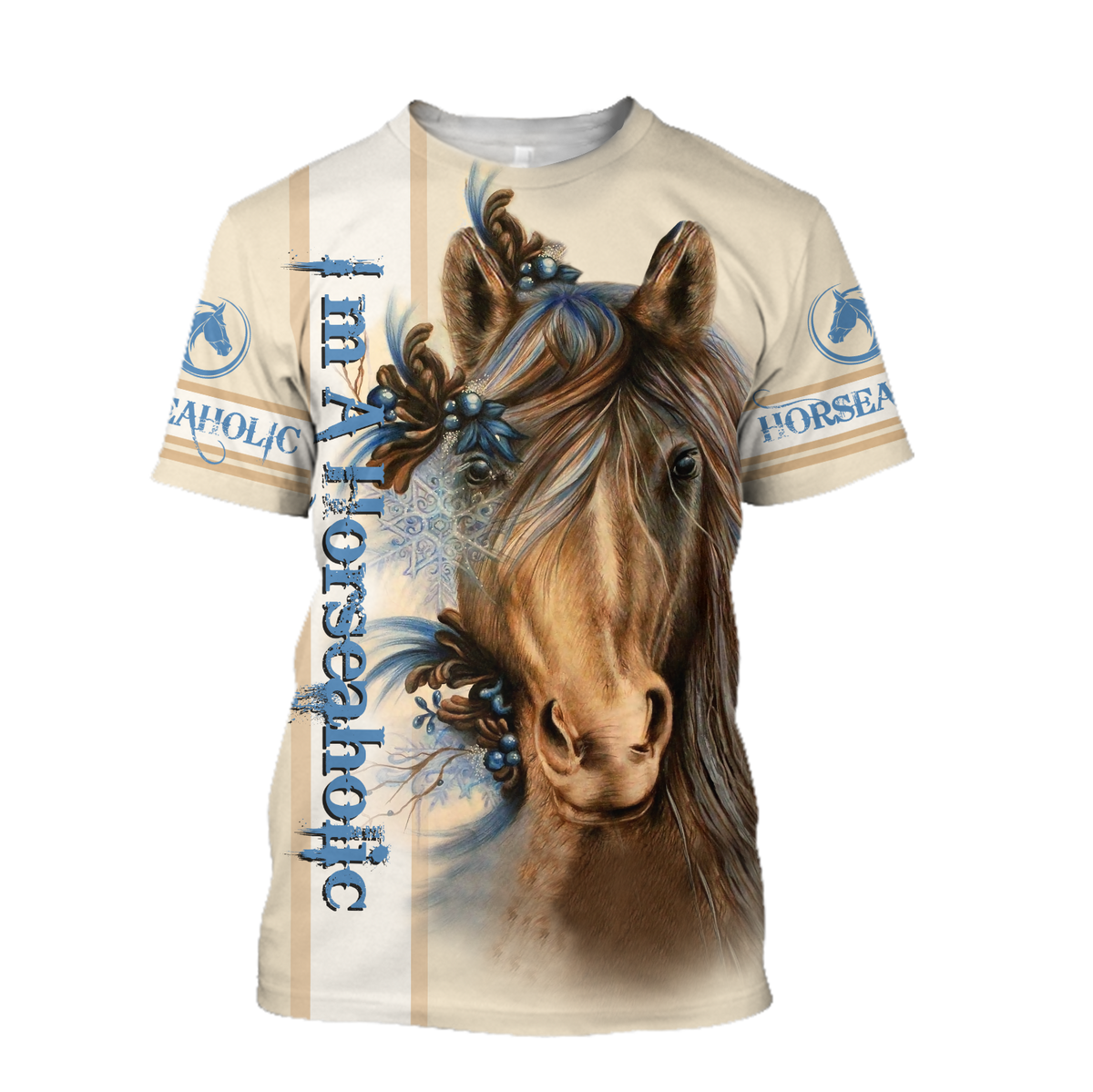 I'm A Horseaholic 3D All Over Printed Shirts TA10032002