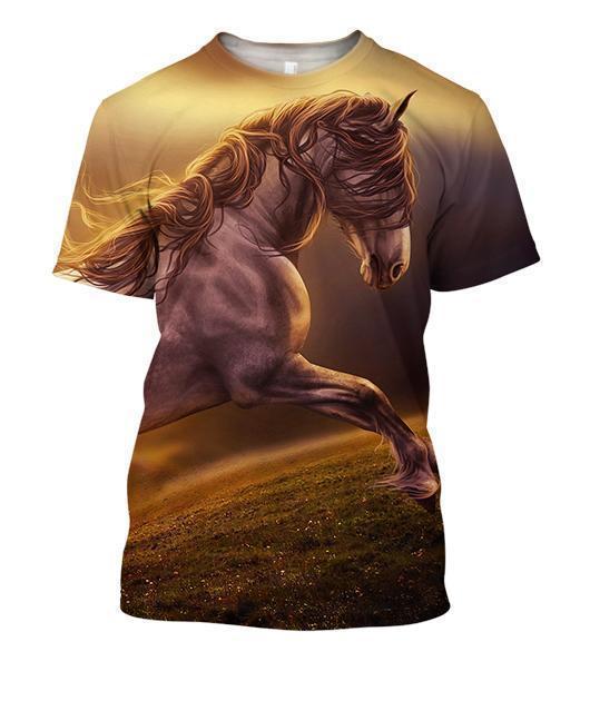 3D All Over Print Animals Horse Hoodie-Apparel-Phaethon-Hoodie-S-Vibe Cosy™