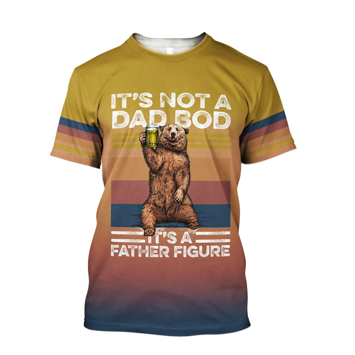 It's not a dad bod, 3d hoodie shirt for men and women ver2 HAC040605-Apparel-HG-T-shirt-S-Vibe Cosy™