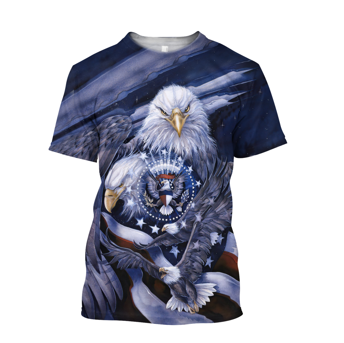 American Spirit Eagle 3D All Over Print  Hoodie DL20219