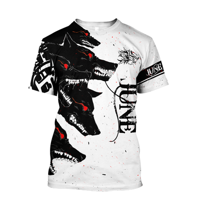 The Dark Wolf June 3D All Over Printed Unisex Deluxe Hoodie ML