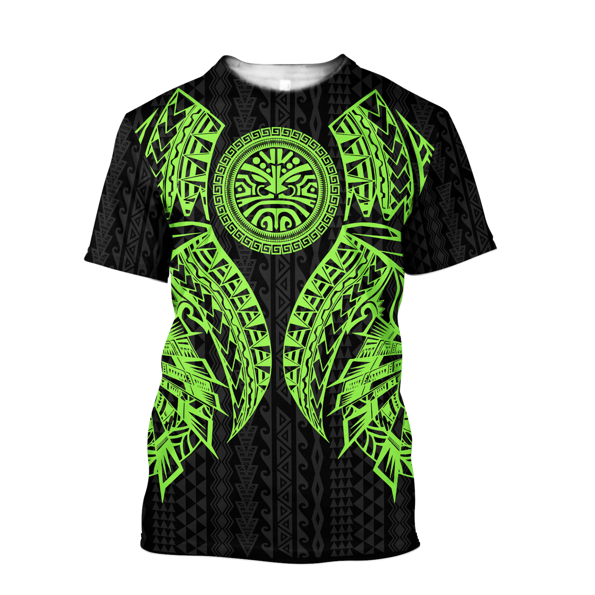 Amazing Polynesian Tattoo Green Hoodie-ML-Apparel-ML-T-Shirt-S-Vibe Cosy™