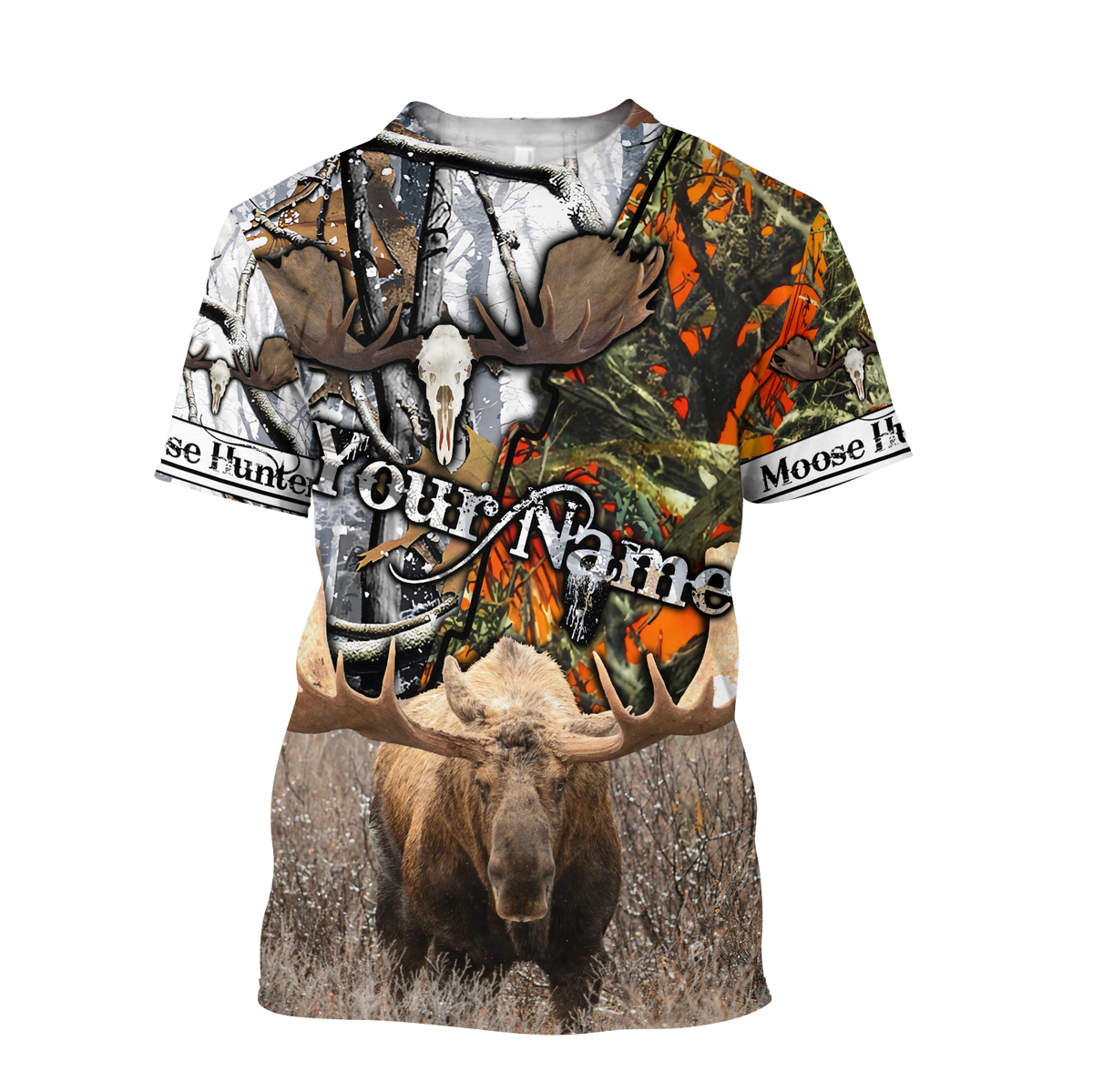 Moose Hunting  3D All Over Printed Shirts DL2023203