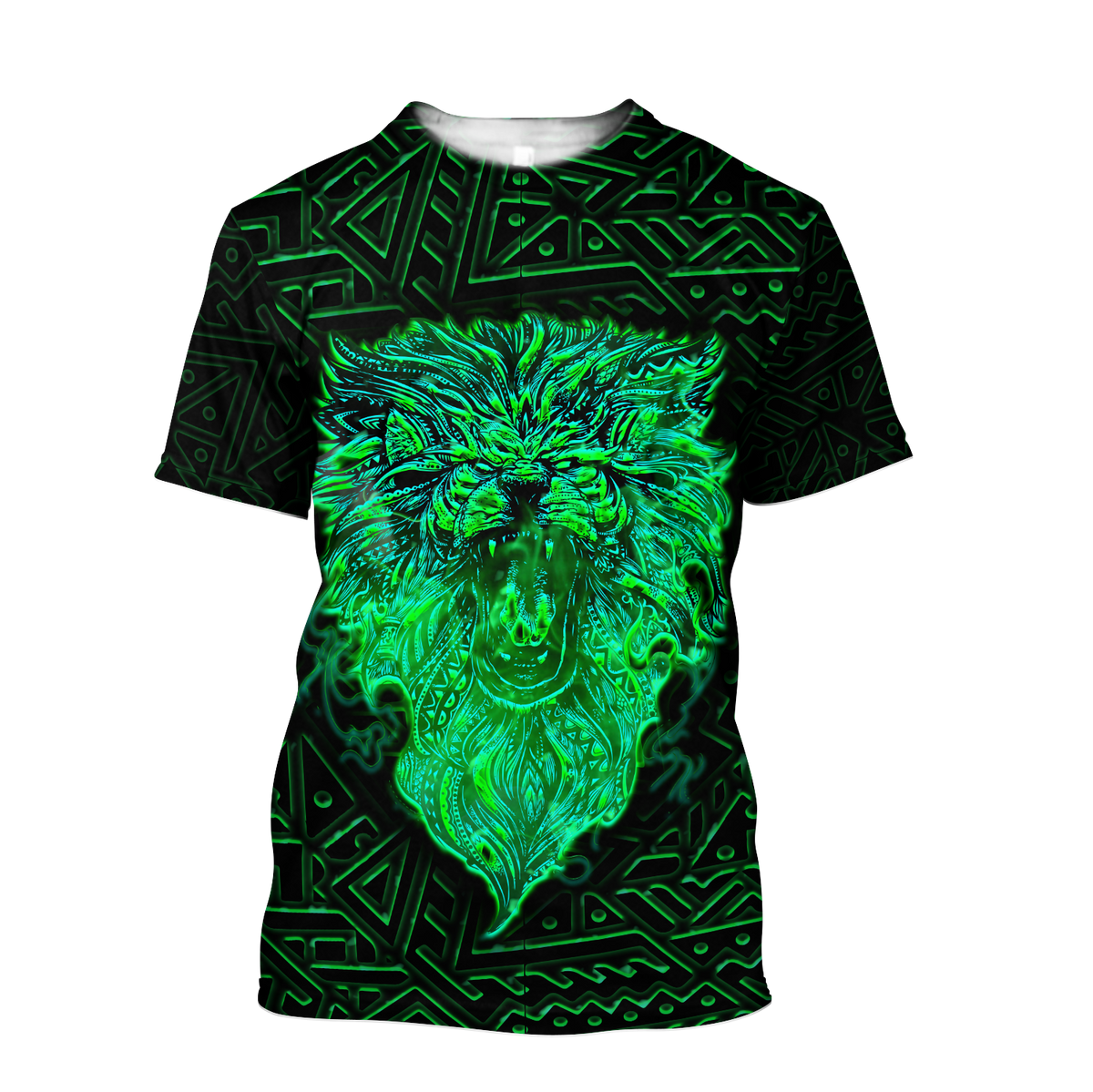 New zealand lion maori reggae 3d all over printed shirt and short for man and women-Apparel-PL8386-T-shirt-S-Vibe Cosy™
