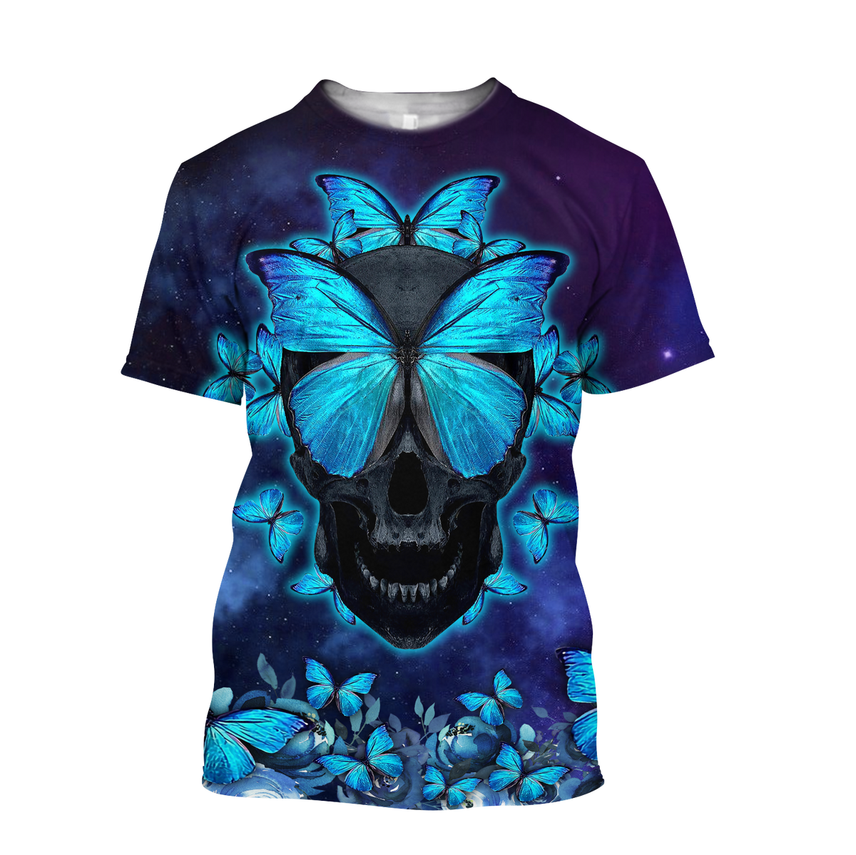 Love Skull 3D all over printed for man and women QB06052001-Apparel-PL8386-T- Shirt-S-Vibe Cosy™